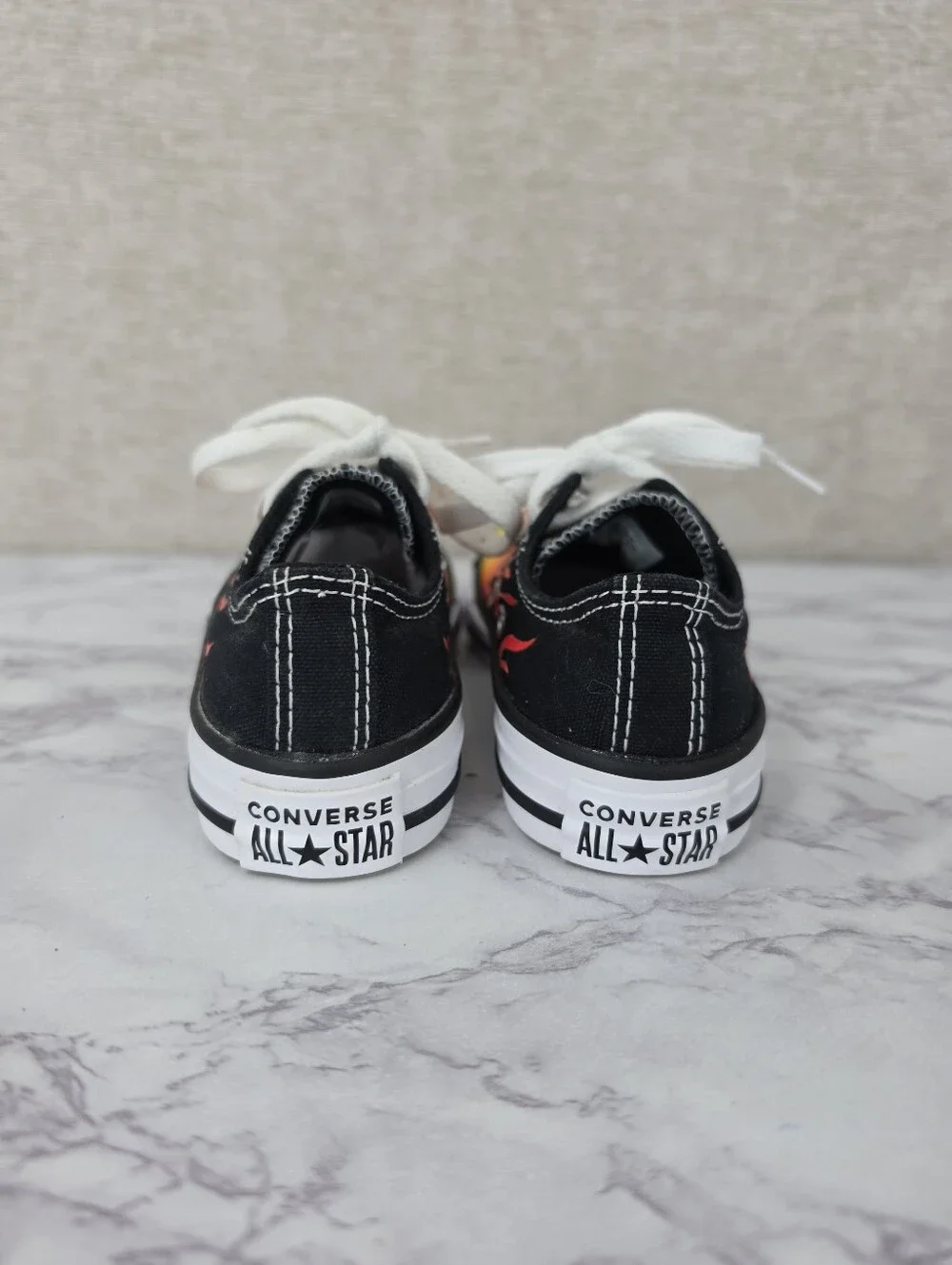 Converse Chuck Taylor All Star Low Archive Flames Kids Toddler Size 12  366197F